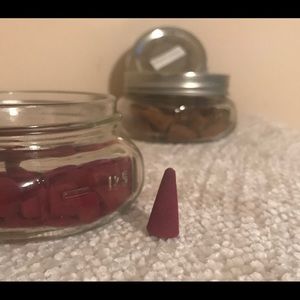 Incense Cones ✨ Mason Jar Set